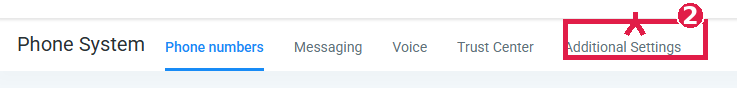 The Additional Settings tab